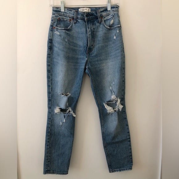 Abercrombie “the skinny” high rise jeans. Size 26, short. - Picture 1 of 2